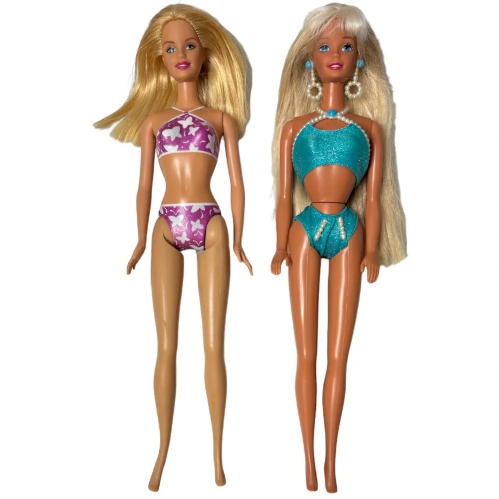 Barbie Swim Set Rare Vintage Y2K Retro Barbie Doll Swimming Pool Bundle Lot
